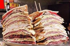 Kenny and Ziggy's "Zellagabetsky" Sandwich Challenge Houston