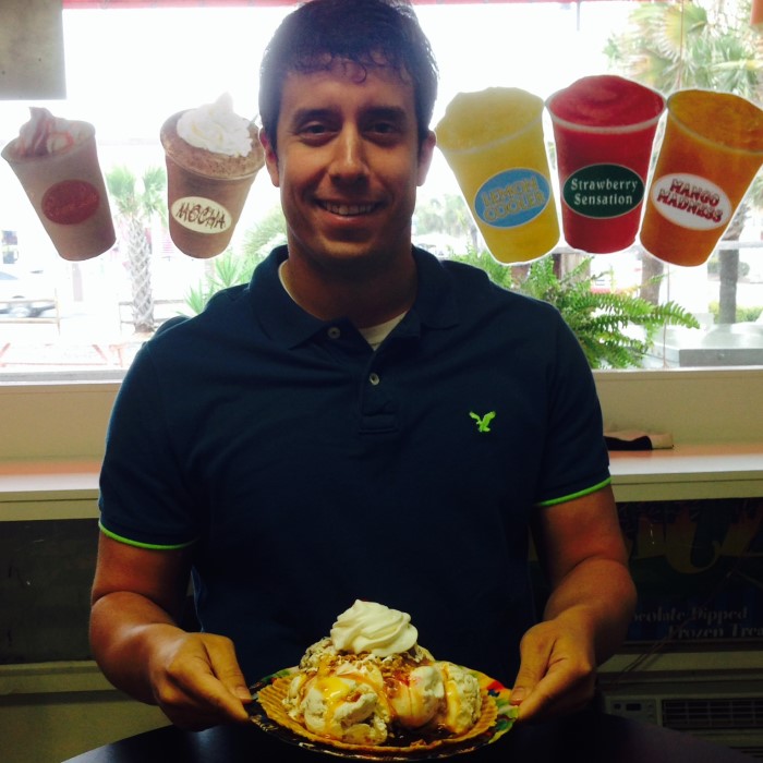 O.D.'s Pavilion's "Waterdog" Ice Cream Sundae Challenge