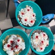 Scoupe Deville's "Fat Elvis" Ice Cream Sundae Challenge
