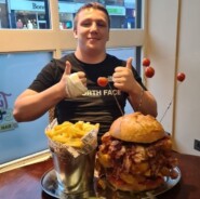 Tipsy Cow's Burger Challenge