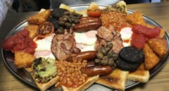 Treats Cafe's Breakfast Platter Challenge