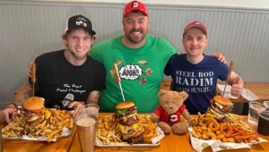 M2O Burger Challenge Delaware Radim Josh Randy Santel