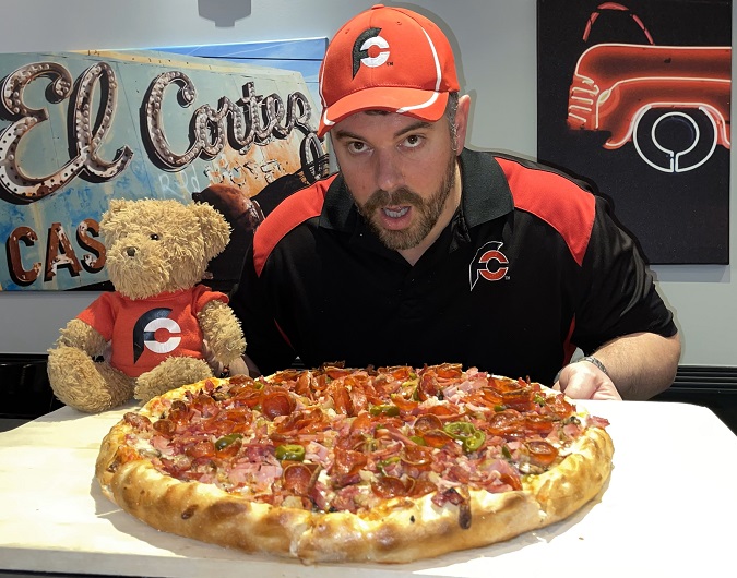 Slice of Vegas 9lb Double Down Pizza Challenge Nevada