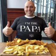 Papa's Fish & Chips' "Big Papa" Seafood Challenge