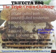 Trifecta BBQ's "Triple Crown" Sandwich Challenge