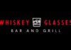 Whiskey Glasses' Tower of Power" Burger Challenge Logo