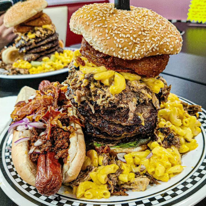 Famous 50's Burger Challenge
