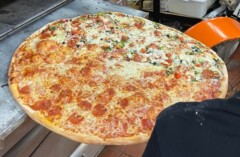 Italia Pizza Cafe's "Big Mama" Team Pizza Challenge