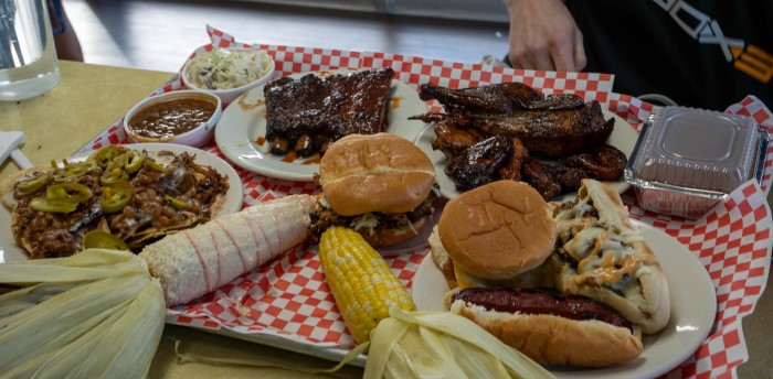 Big Ken's Bar-BBQ's Full Menu BBQ Challenge