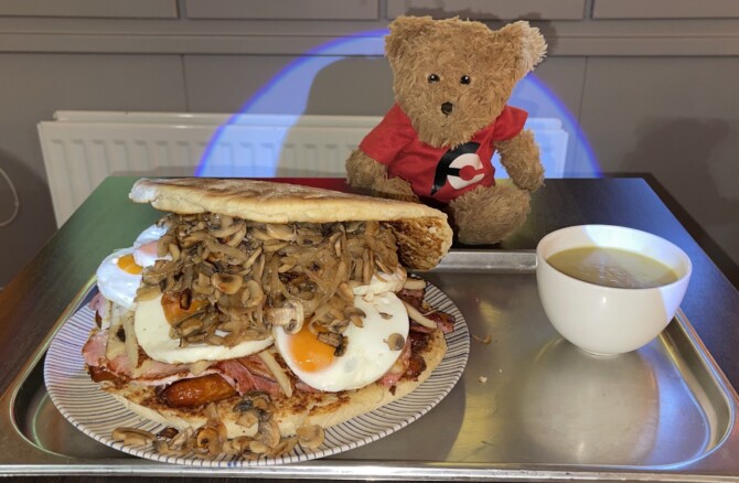 Safari Grill's 3kg Full Soda Irish Breakfast Sandwich Challenge Banbridge Northern Ireland