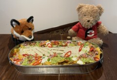 Foxton's Holy Guacamole Triple Meat Burrito Challenge Glenrothes Scotland