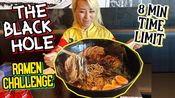 Shokku Ramen Spicy Shinigami Challenge Las Vegas