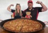 Dino Pizza Team Challenge Randy Santel Katina Eats Kilos
