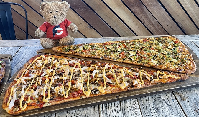 George's Pizza Slice Challenge Bella Vista Australia Doubled