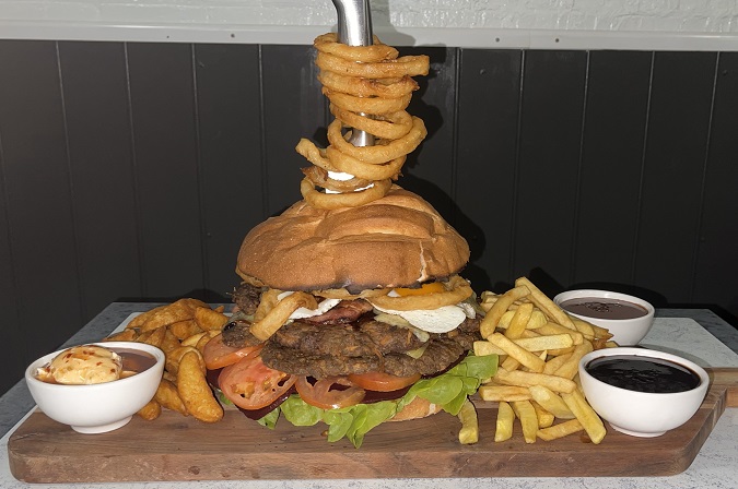 Khartoum Hotel Burger Challenge Kitchener