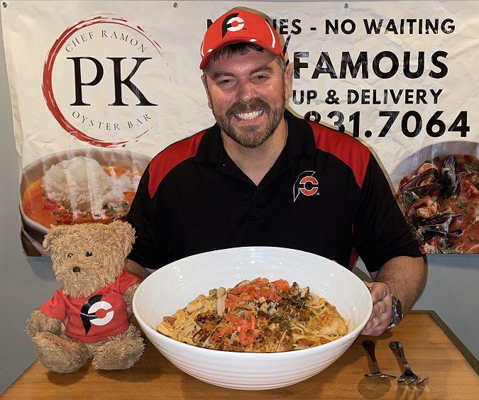 PK Oyster Bar's Voodoo Seafood Pasta Challenge Randy Santel