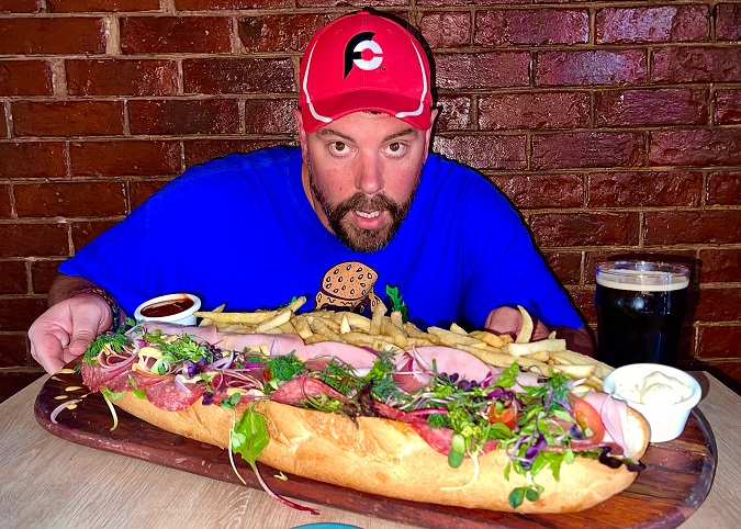 Seacliff Beach Hotel Sandwich Challenge Randy Santel