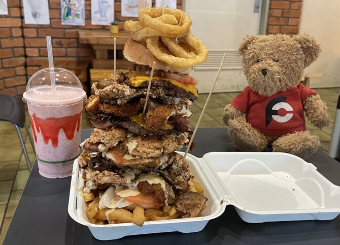 District North Kitchen's Top G Burger Challenge Palmerston Northern Territory Australia