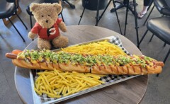 Ninth Street 3kg Loaded Hot Dog Challenge Mooloolaba Sunshine Coast Queensland Australia