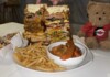 Breakfast Grill's Singaporean Brunch Sandwich Tower Challenge East Coast Singapore