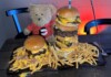 2Guys' 6 Beef Cheeseburgers Tower Challenge Dirty Fries Reykjavik Iceland