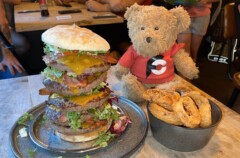 Godzilla Burger Challenge Onion Rings