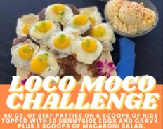 Restaurant Tombo Loco Moco Challenge Ewa Beach Hawaii