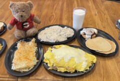 Dawn's Cafe Big Ben Breakfast Omelette Challenge Colon Michigan