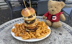 The Bunganut Pig Restaurant Stacked Burger Challenge Franklin Tennessee