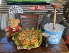 Giligins Bar Quadruple Stack Pizza Challenge Scottsdale Arizona