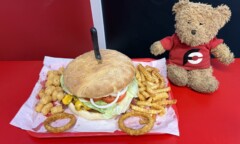 Algood Diner Tow Truck Cheeseburger Challenge Cookeville Tennessee