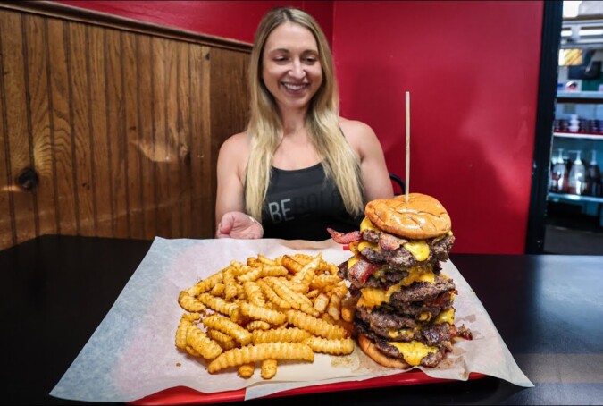 This Guys Smoke N Grill Burger Challenge Searcy Arkansas