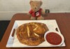 Rosallini's 6lb Italian Calzone Eating Challenge Aitkin Minnesota