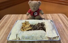 Fiesta Mexicana Monster Quadruple Burrito Challenge Florence Alabama
