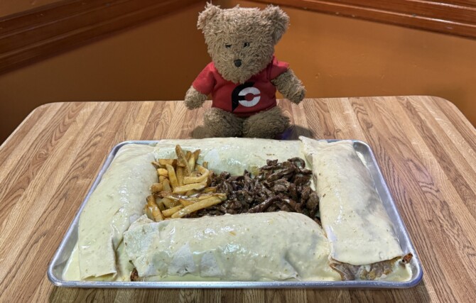 Fiesta Mexicana Monster Quadruple Burrito Challenge Florence Alabama