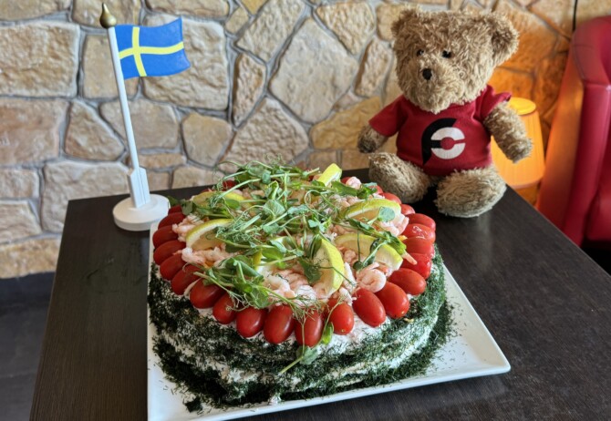 Håstensgrillen 3kg Smörgåstårta Sandwich Cake Challenge Varberg Sweden