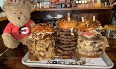 ROST 3.5kg Hamburger Record Challenge Ängelholm Sweden Scandinavia