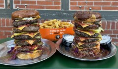 Hungry Dane Double 5 Stack Royal Burger Challenge Copenhagen Denmark