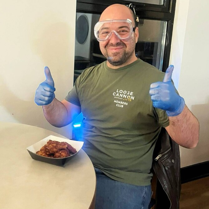 Django's Smokehouse's 6 "Danger" Wings Challenge