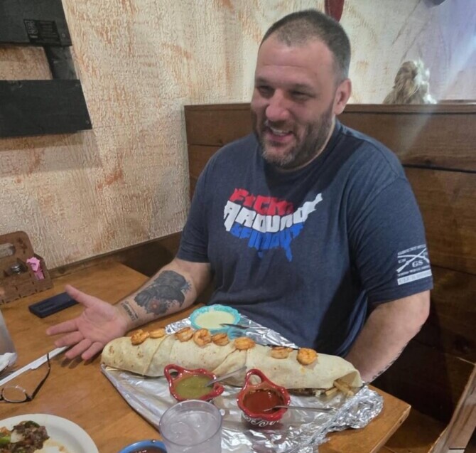 Las Fresas Mexican Grill's "32 Inch Monster Burrito" Challenge
