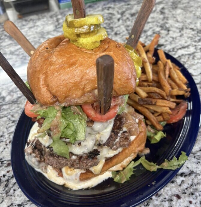 TheFeed's "Bigfoot Burger" and Fries Challenge