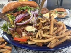 TheFeed's "Bigfoot" Burger and Fries Challenge