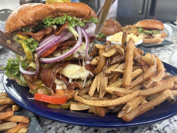 TheFeed's "Bigfoot Burger" and Fries Challenge