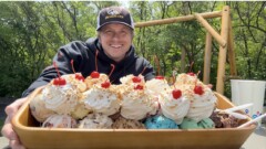 The Milkshake Spot Ice Cream Sundae Challenge Nathan Klein