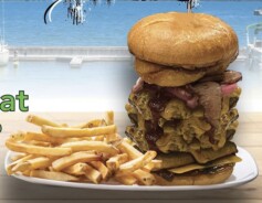 Big Arm Resort & Casino's "Flossie" Burger Challenge