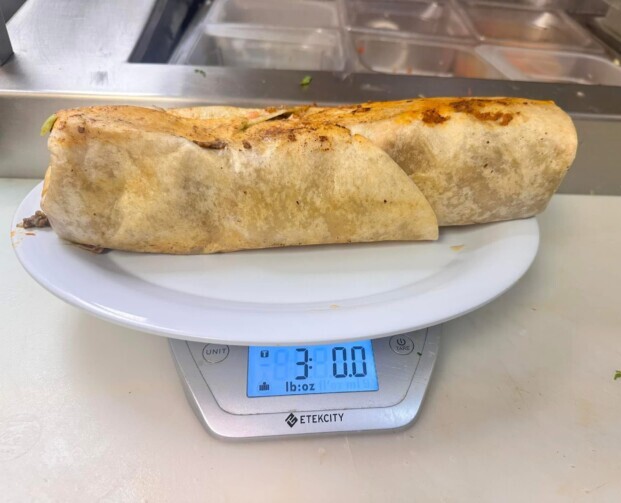 Las Brisas Plymouth's "De Panza Grande" Burrito Challenge Scaled