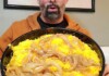 Tom's #1 World Famous Chili Burgers's "Epic Chili Fries" Loaded Fries Challenge Freak Eating