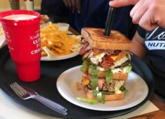 Newsome's Restaurant's "The Farm" Burger Challenge
