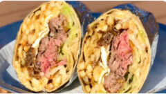 Bull City Solera's "Burgerrito and Milkshake" Burrito Challenge