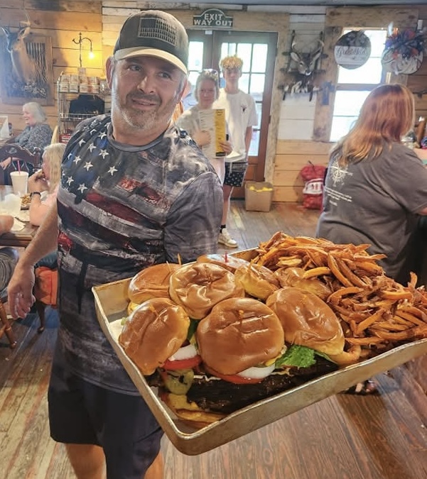 Greasy Spoon Kitchen's "Big Papa" Burger Challenge